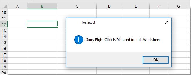 Cách chèn nút tùy chỉnh và các cách vô hiệu hóa menu chuột phải trong Excel
